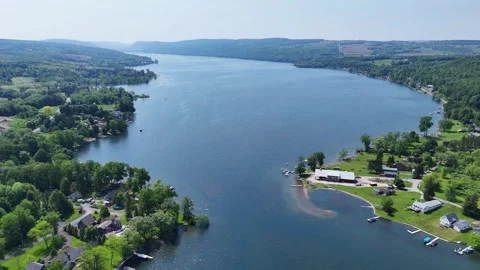 Shimmering - Skaneateles, NY Video stock 336319986