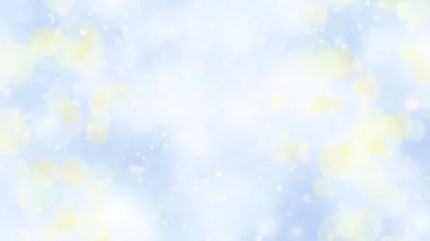 Shimmering Snow Lights Winter Loop 10s Stock Footage 319626582