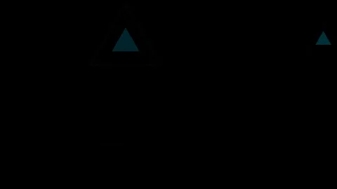 Shimmering Triangle Background Stock-Footage 109407373