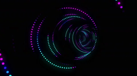 Shimmering Tunnel Stock Footage 67108502