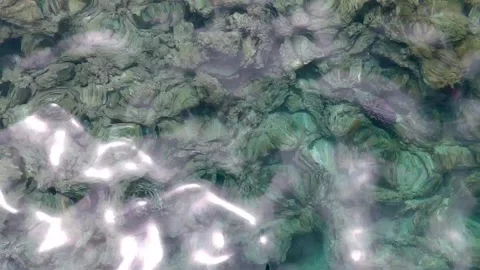 Shimmering turquoise water Stock Footage 336216165
