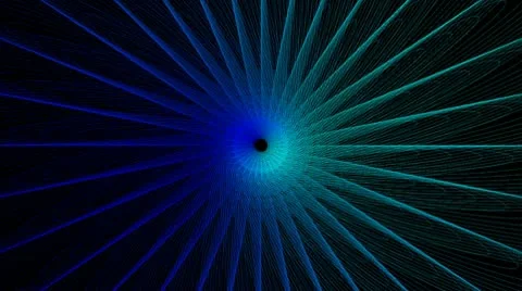 Shimmering Vortex Loop HD 1080 Stock Footage 10570468