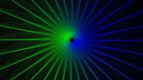 Shimmering Vortex Loop HD 720 Stock Footage 10570533