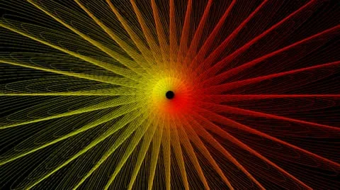 Shimmering Vortex Loop HD 720 Stock Footage 10570558