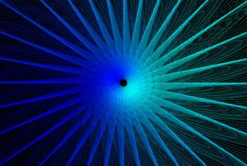 Shimmering Vortex Loop NTSC Stock Footage 10570462