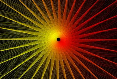 Shimmering Vortex Loop NTSC Stock Footage 10570561