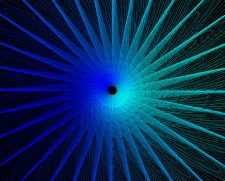 Shimmering Vortex Loop PAL Stock Footage