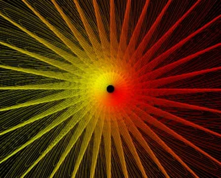 Shimmering Vortex Loop PAL Stock Footage