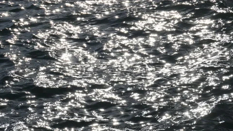 Shimmering Water Sparkles Video stock 200842435