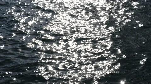 Shimmering Water Sparkles Stock Footage 200842506