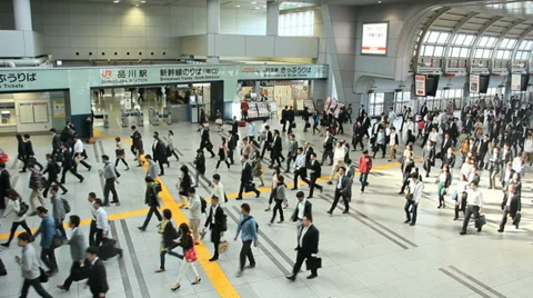Shinagawa Station-3 動画素材 33871492