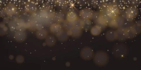 Shine background. Black. Abstract elegant shining bokeh concept Stock Illustration