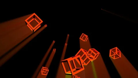 Shine box loop Stock Footage 99444242