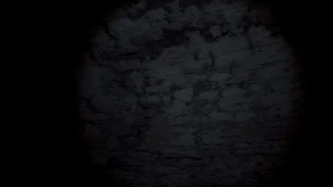 Shine a flashlight under the ground Stock Footage 107752984