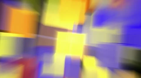 Shine laser light rays &amp; computer web tech background,blur block pattern. Stock Footage 10985318