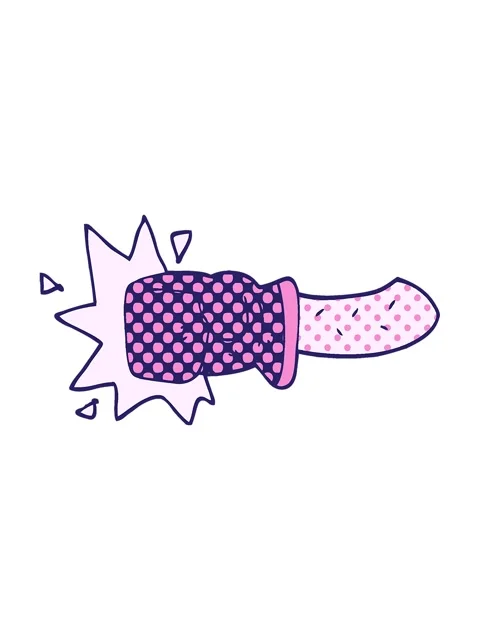 Shine light effect animation of cartoon doodle punch Stock Footage 324199059