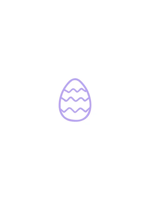 Shine light effect animation of cartoon painted easter egg icon Stock Footage 324399534