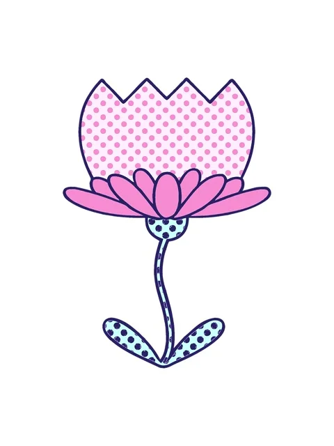 Shine light effect animation of comic book cartoon of a flower Stock Footage 324295542