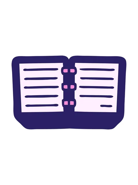 Shine light effect animation of cute cartoon of a stack of diaries Stock Footage 324204270