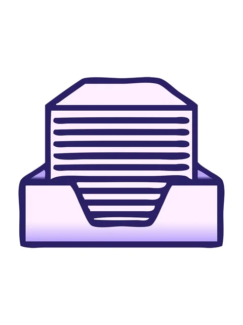 Shine light effect animation of gradient shaded cartoon of a stack of offic.. Stock Footage 324492065