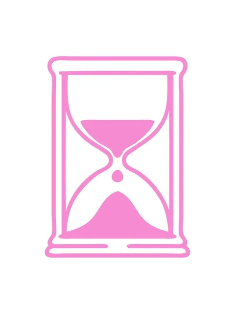 Shine light effect animation of line doodle of an hourglass running sand icon Stock Footage 324308870