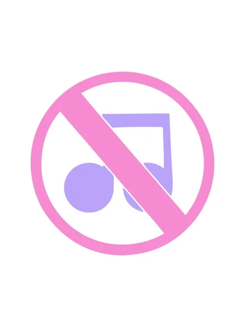 Shine light effect animation of music ban symbol Stock Footage 324117267