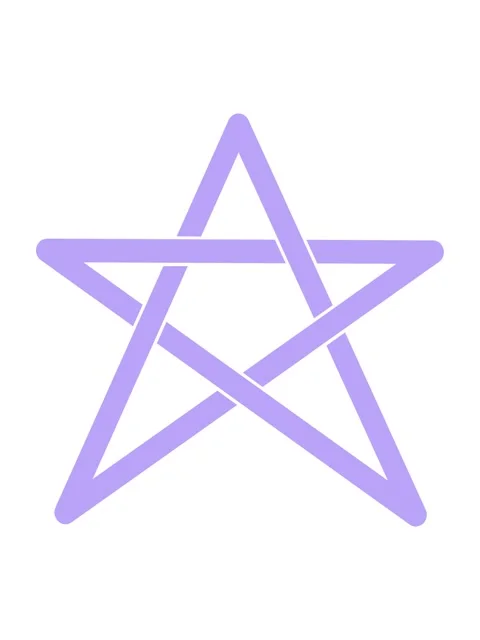 Shine light effect animation of pentagram star Stock Footage 324456107