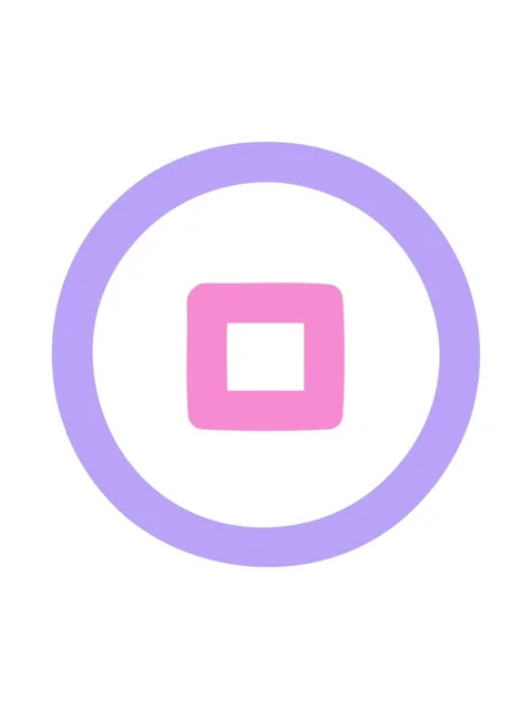 Shine light effect animation of stop button symbol icon Stock Footage 324201212