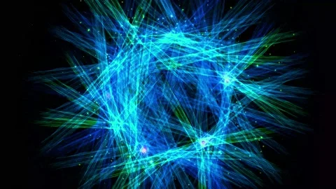 Shine light particle animation motion graphics Video stock 196966184
