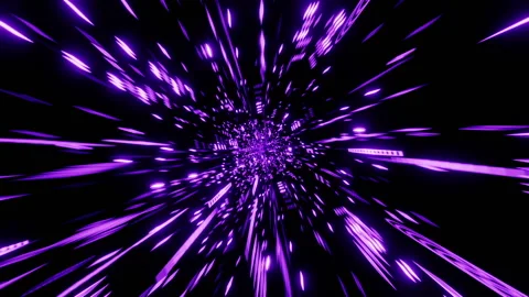 The shine of the neon tunnel Stock-Footage 234960458