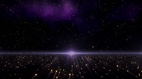 Shine Particles Field Stock Footage 172281265