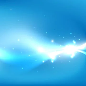 Shine in the space. with place for text Stock Illustration