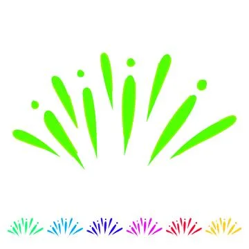 Shine sparkles vector cartoon graphic Stock Illustration