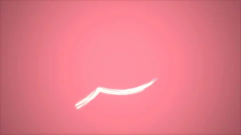 Shine Speech Bubble Coral Video stock 99733674