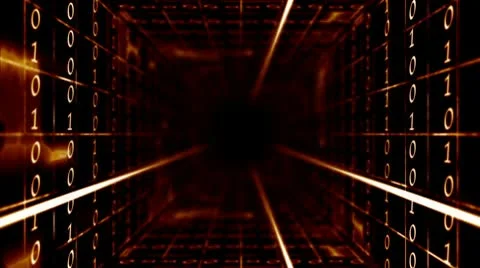 Shine tunnel with abstraction Video stock 10603140