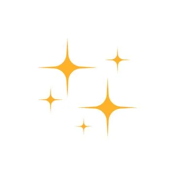 Shine vector icon isolated on white background. Vector illustration. Stock Illustration