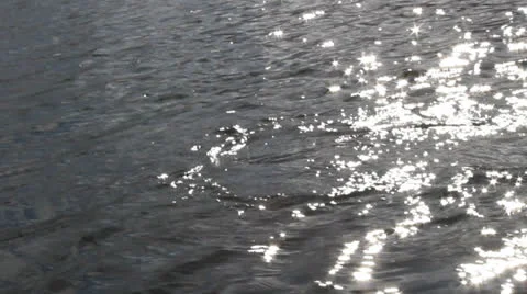 Shine water surface Stock Footage 25006543
