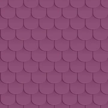 Shingles roof seamless pattern Stock Illustration