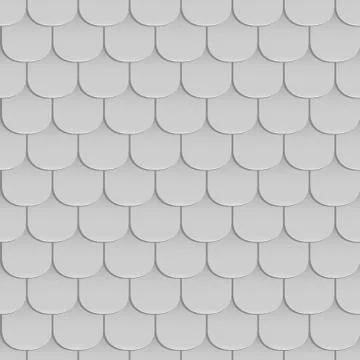 Shingles roof seamless pattern Stock Illustration