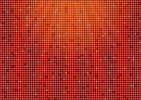 Shining abstract bright red seamless mosaic background. Disco style. Abstract Stock Illustration