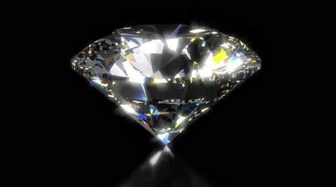 Diamond Black Background Stock Footage ~ Royalty Free Stock Videos 