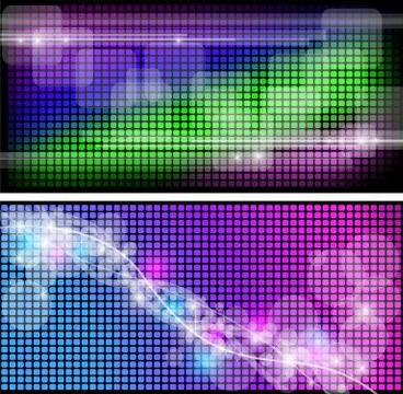 Shining backgrounds Stock Illustration