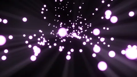Shining balls bounce in black background - loop 4K CG Stock Footage 139217016