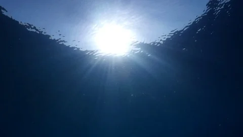 Shining in to the blue 4K Video stock 72277918