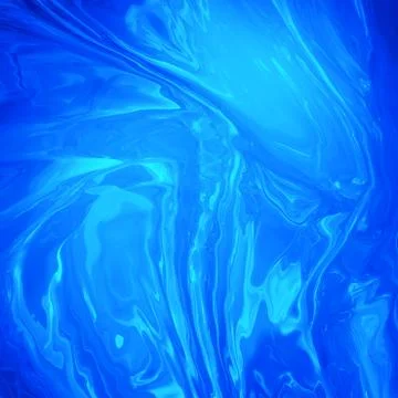 Shining blue liquid background Illustrazione stock