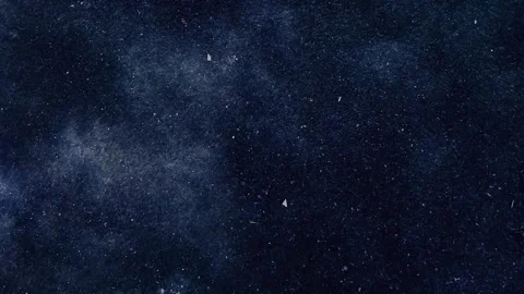 Shining blue particles on the space at night 스톡 동영상 274880914