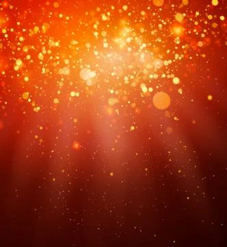 Shining blur bokeh background for your design Stock Illustration