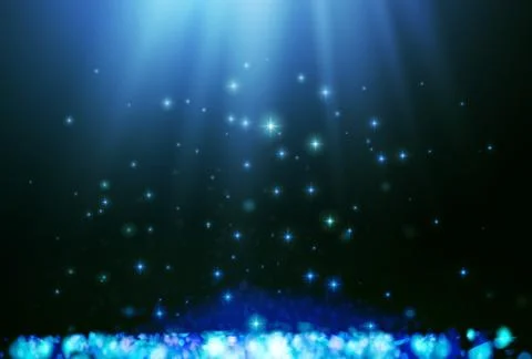 Shining blur bokeh background for your design Stock Illustration