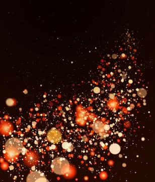 Shining blur bokeh background for your design. Stock Illustration