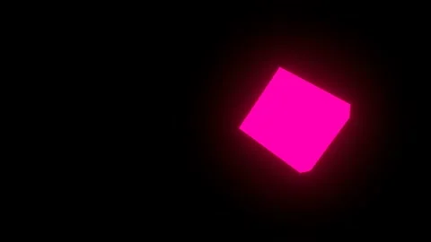 Shining box Luminous 3DCG animation motion graphics Stock Footage 170212471
